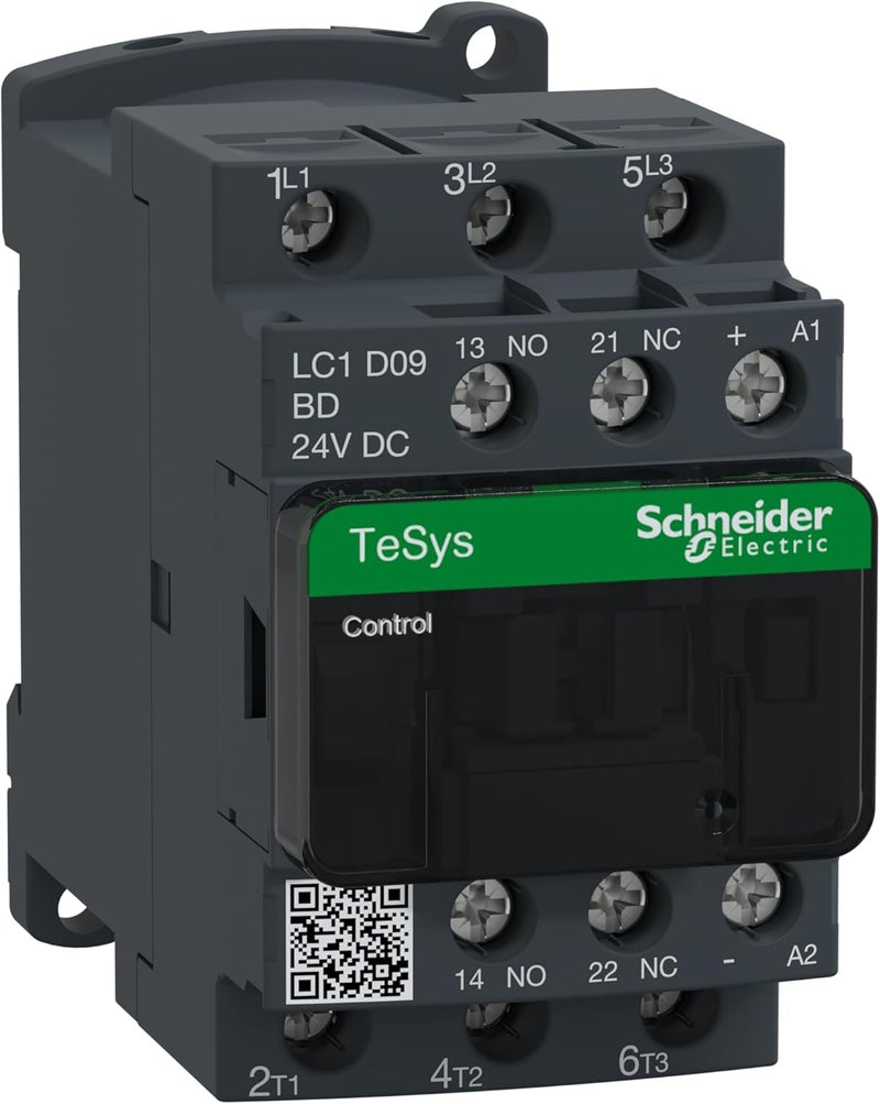Schneider Electric TeSys LC1D09BD Contactor 24V DC - Image 1